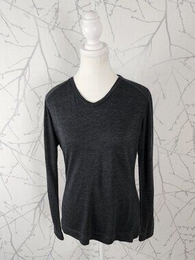 Segments 100% Merino Wool V-Neck Baselayer Long Sleeve